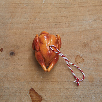 Creative Co-Op - CCO CCO OR - Roasted Turkey Ornament