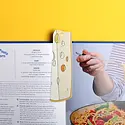 Humdrum Paper - HUP HUP OS - Block of Cheese Bookmark