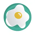 One & Only Paper - OAO OAO HG - Fried Egg Catchall Trinket Dish
