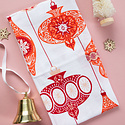 Gingiber - GIN Ornament Tea Towel