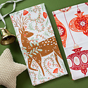 Gingiber - GIN Deer Tea Towel