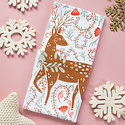 Gingiber - GIN Deer Tea Towel