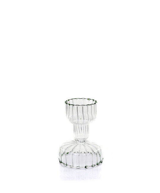 Cody Foster - COF Short Color Dipped Glass Candlestick Holder