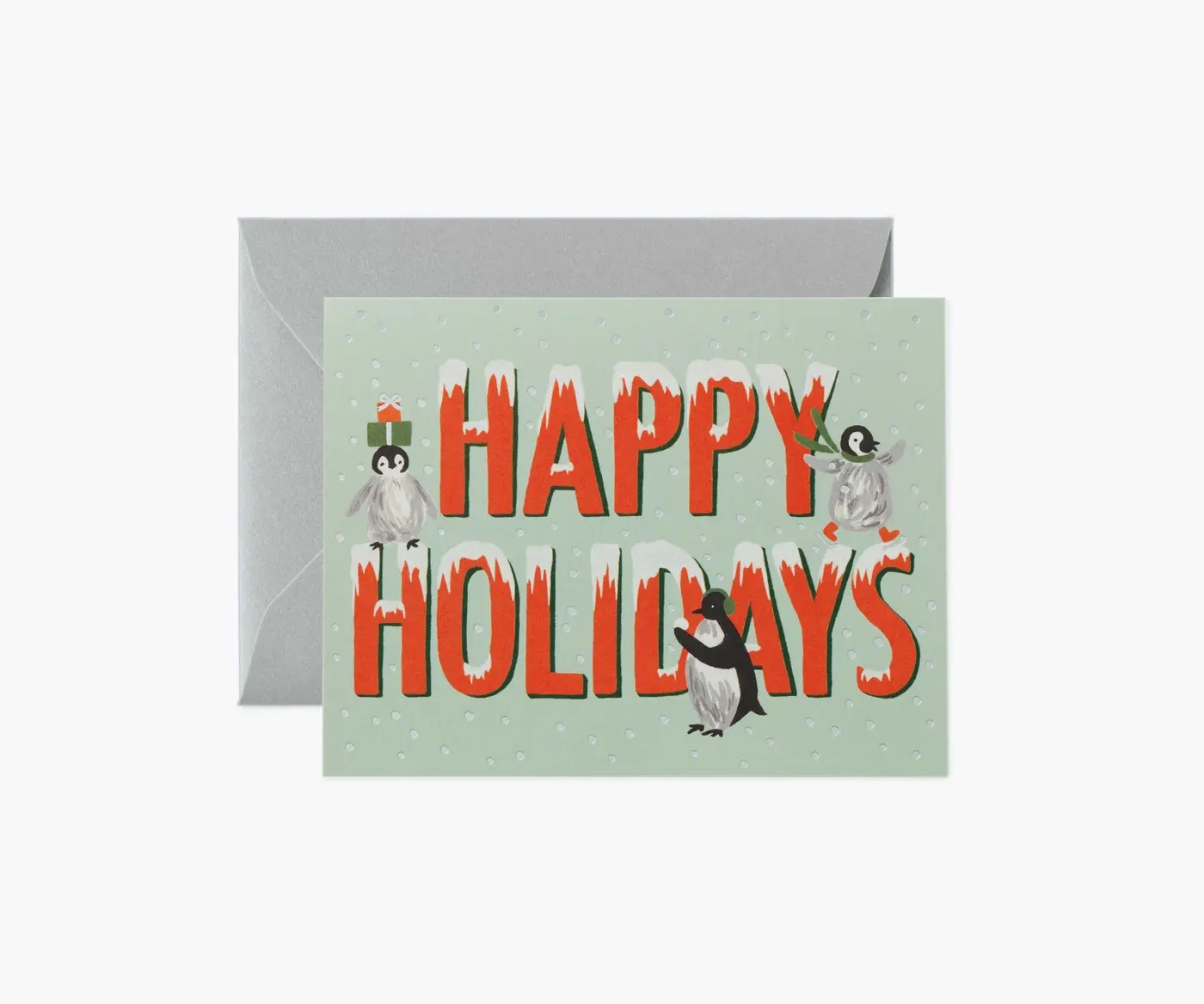 Rifle Paper Co - RP RPGCHO - Penguin Happy Holidays Card