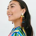 Sunshine Tienda - ST ST JEEA - Alpine Colorblock Earrings