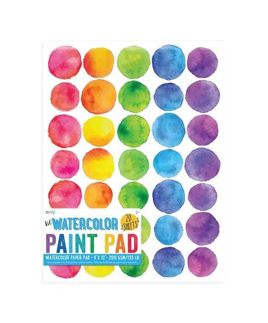 OOLY - OO OO AS - Lil' Watercolor Paint Pad