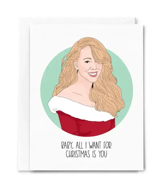 Sammy Gorin - SAG SAGGCHO - Mariah Carey All I want for Christmas Card