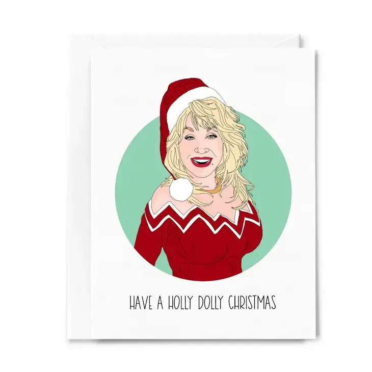 Sammy Gorin - SAG SAGGCHO - Holly Dolly Christmas Card