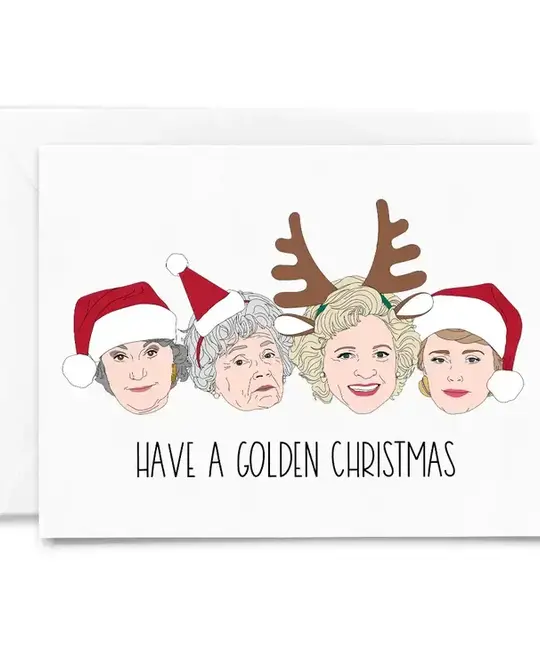 Sammy Gorin - SAG SAGGCHO - Golden Christmas Golden Girls Card