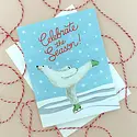 Yeppie Paper - YP YPGCHO - Polar Bear Ice Skating Card