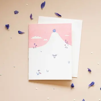 Homework Letterpress Studio - HLS HLSGCCO0001 - Blueberry Hill You Did It Card