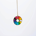 Yellow Owl Workshop - YOW YOW JE - color wheel pendant