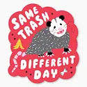 Party of One - POO POO ST - Same Trash Possum Sticker
