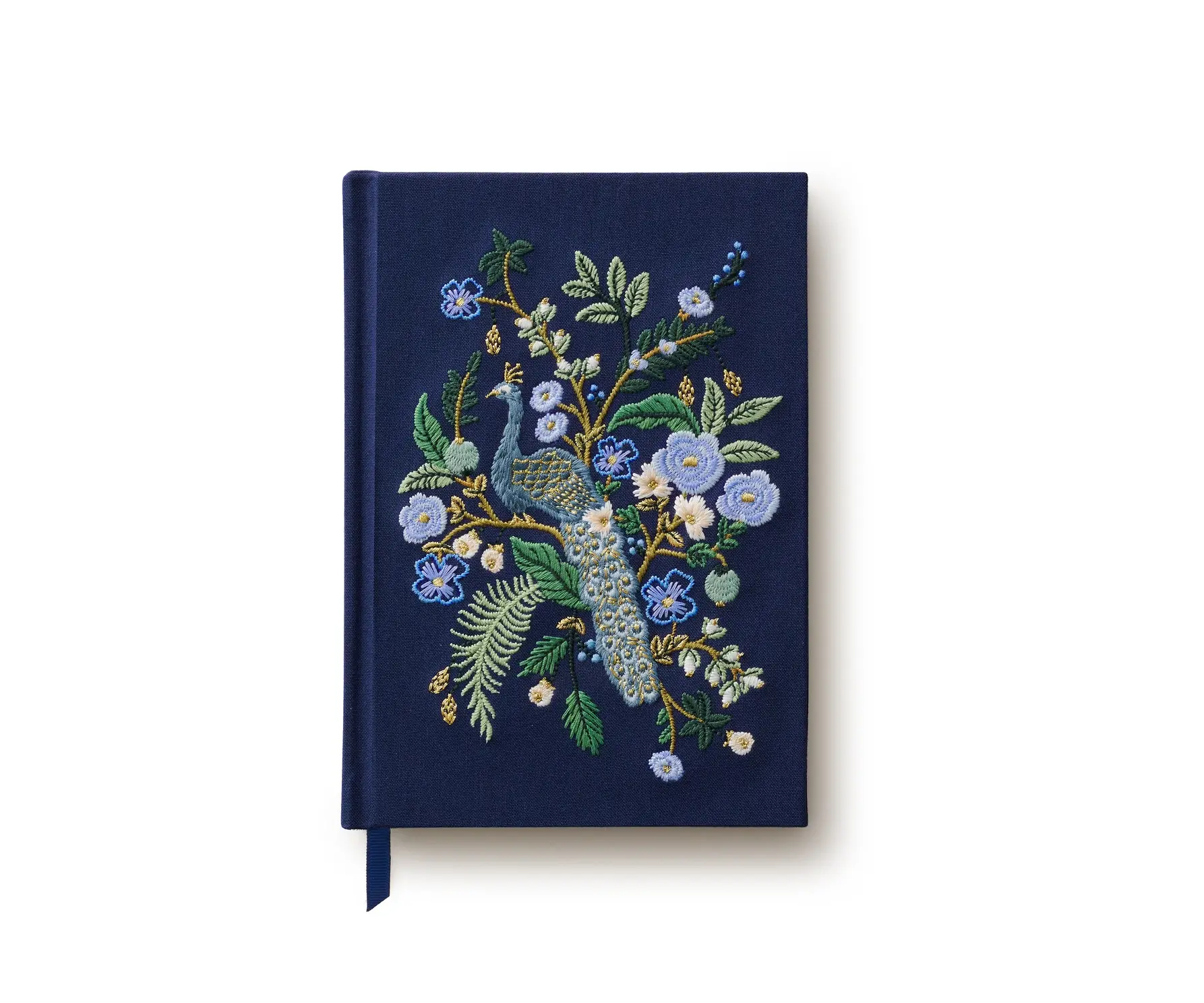 Rifle Paper Co - RP RP NBLI - Peacock Embroidered Journal Lined Notebook