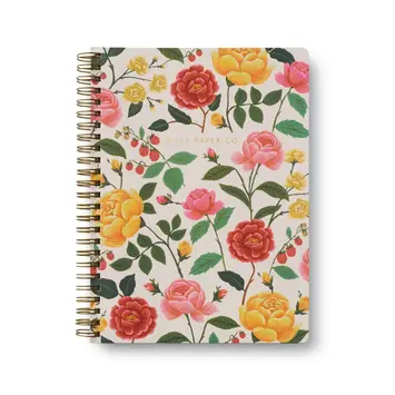 Rifle Paper Co - RP RP NBLI - Roses Spiral Notebook