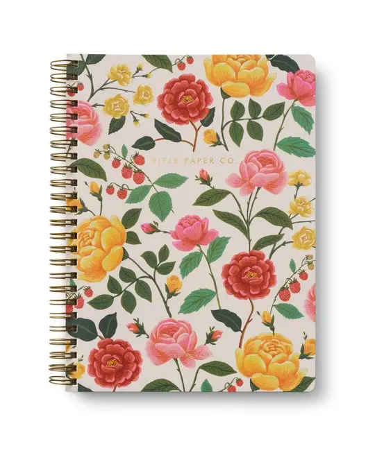 Rifle Paper Co - RP RP NBLI - Roses Spiral Notebook