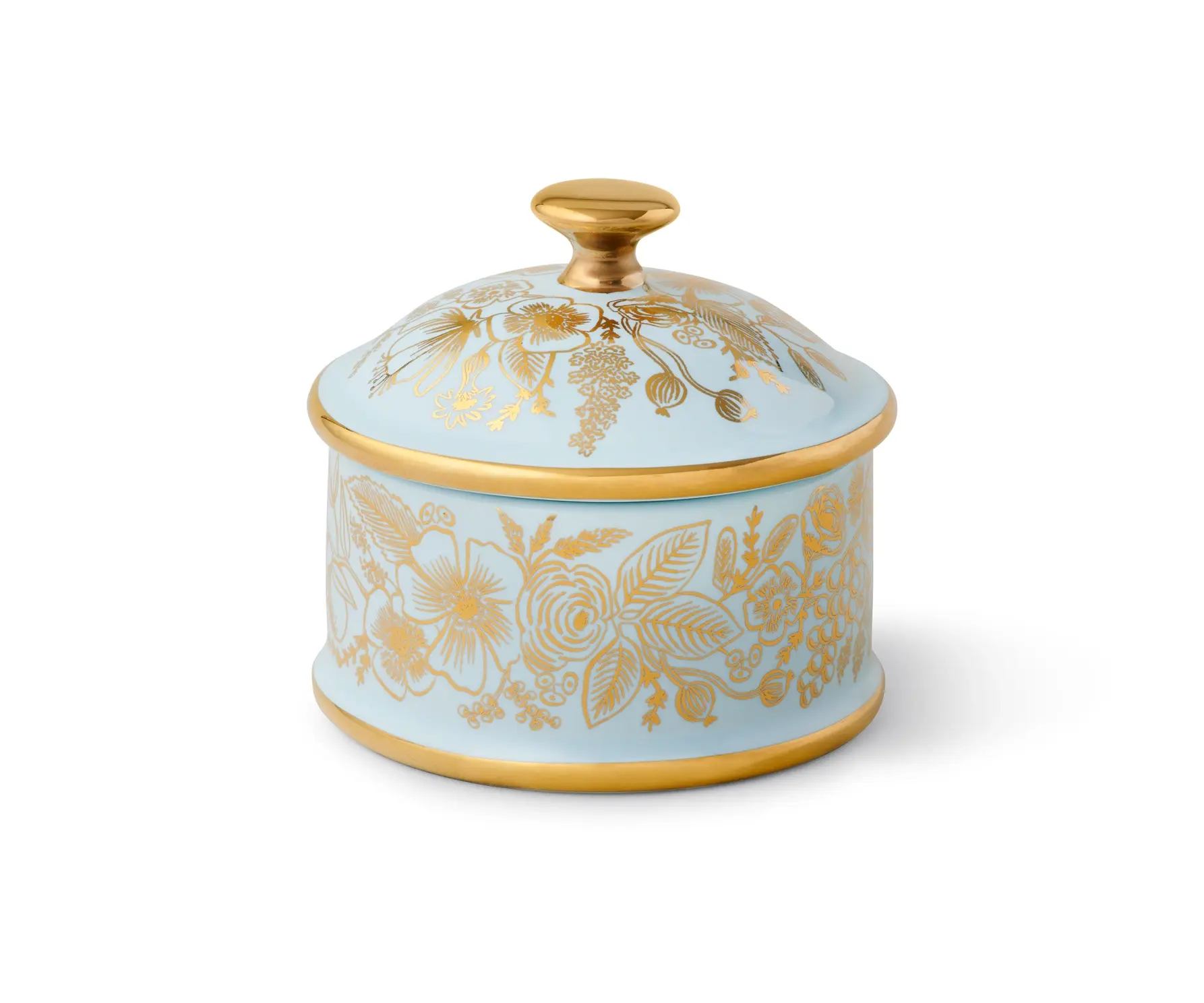 Rifle Paper Co - RP Rifle Paper Co - Colette Round Porcelain Storage Box