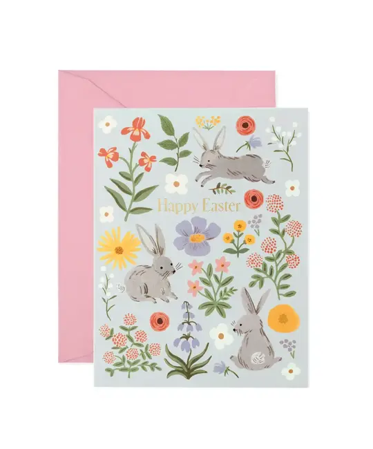 Rifle Paper Co - RP RPGCEA - Easter Bunny Fields Card