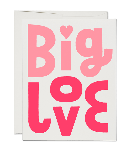 Red Cap Cards - RCC RCCGCLO - Big Love Card