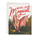 Red Cap Cards - RCC RCCGCLO - We're So Magical Unicorn Love Card