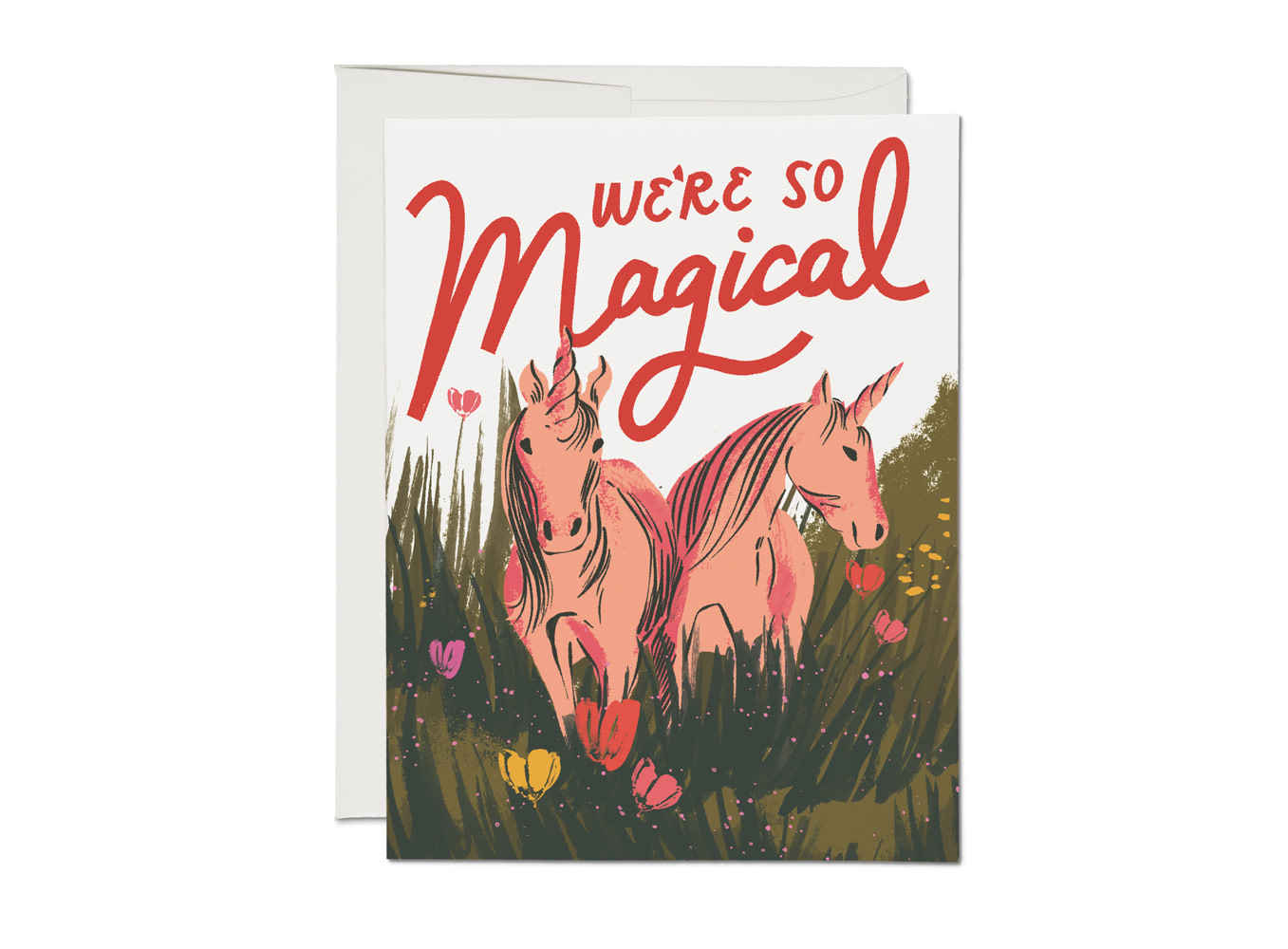 Red Cap Cards - RCC RCCGCLO - We're So Magical Unicorn Love Card