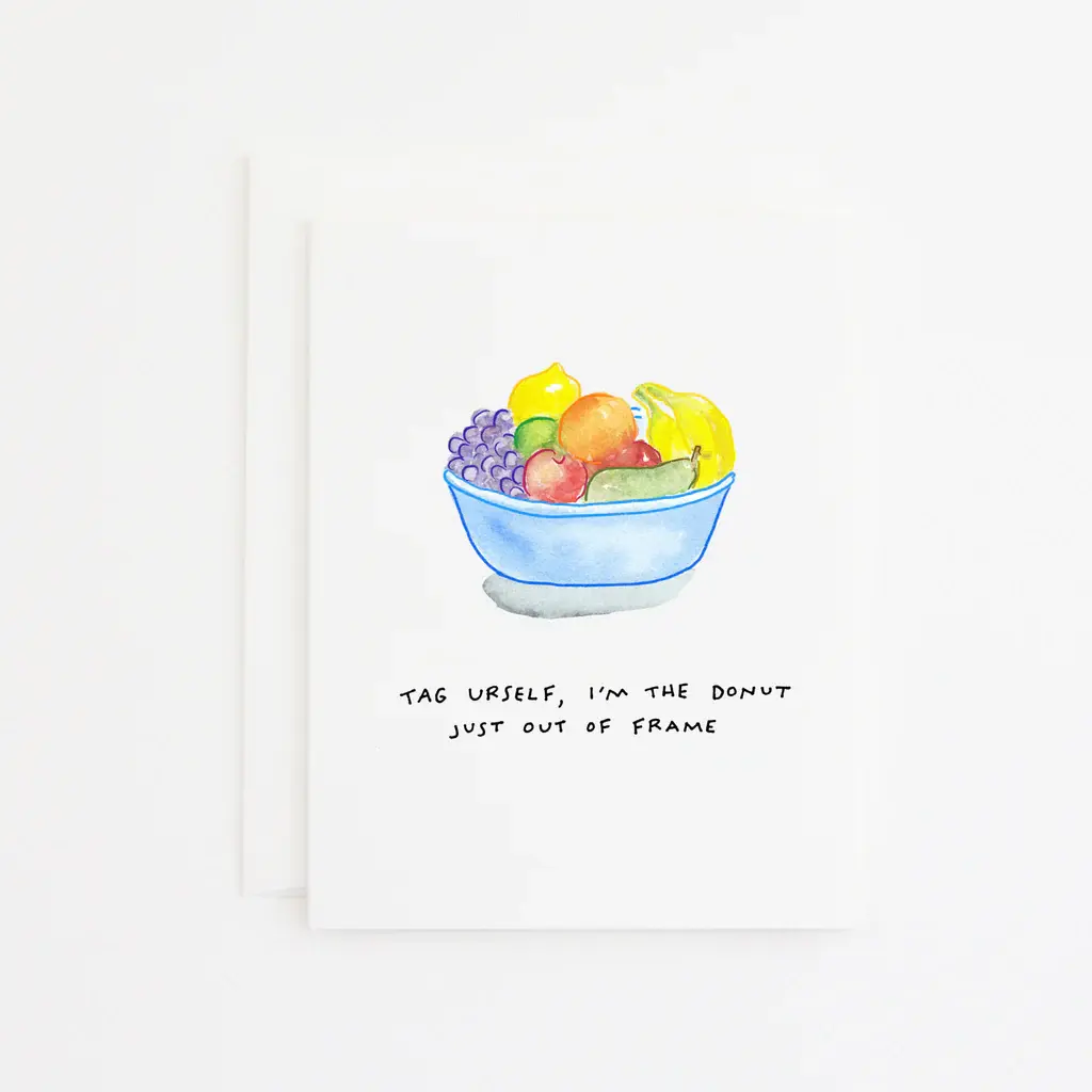 Party Sally - PSA PSAGCHU - Fruit, Tag Yourself  Card