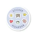 Tiny Hooray - TIH (formerly Little Goat, LG) TIH ST - Sticker Hoarder Sticker