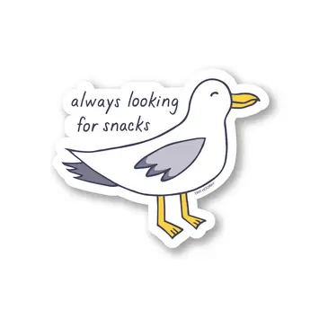 Tiny Hooray - TIH (formerly Little Goat, LG) TIH ST - Always Looking for Snacks Sticker