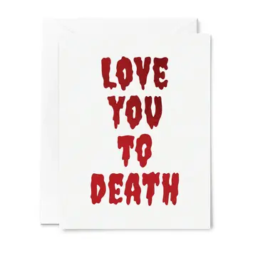 Tiny Hooray - TIH (formerly Little Goat, LG) TIHGCLO - Love You to Death Card