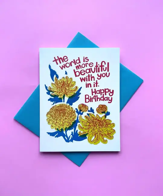 Pier Six Press - P6P P6PGCBI - Mums Beautiful Birthday Card