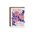 Pier Six Press - P6P P6PGCLO - Weird Roses Love Card