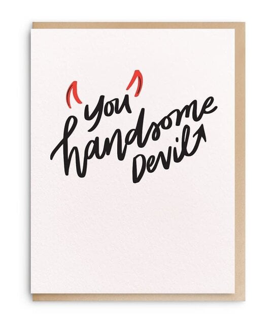 Dahlia Press - DAP DAPGCLO - Handsome Devil Card