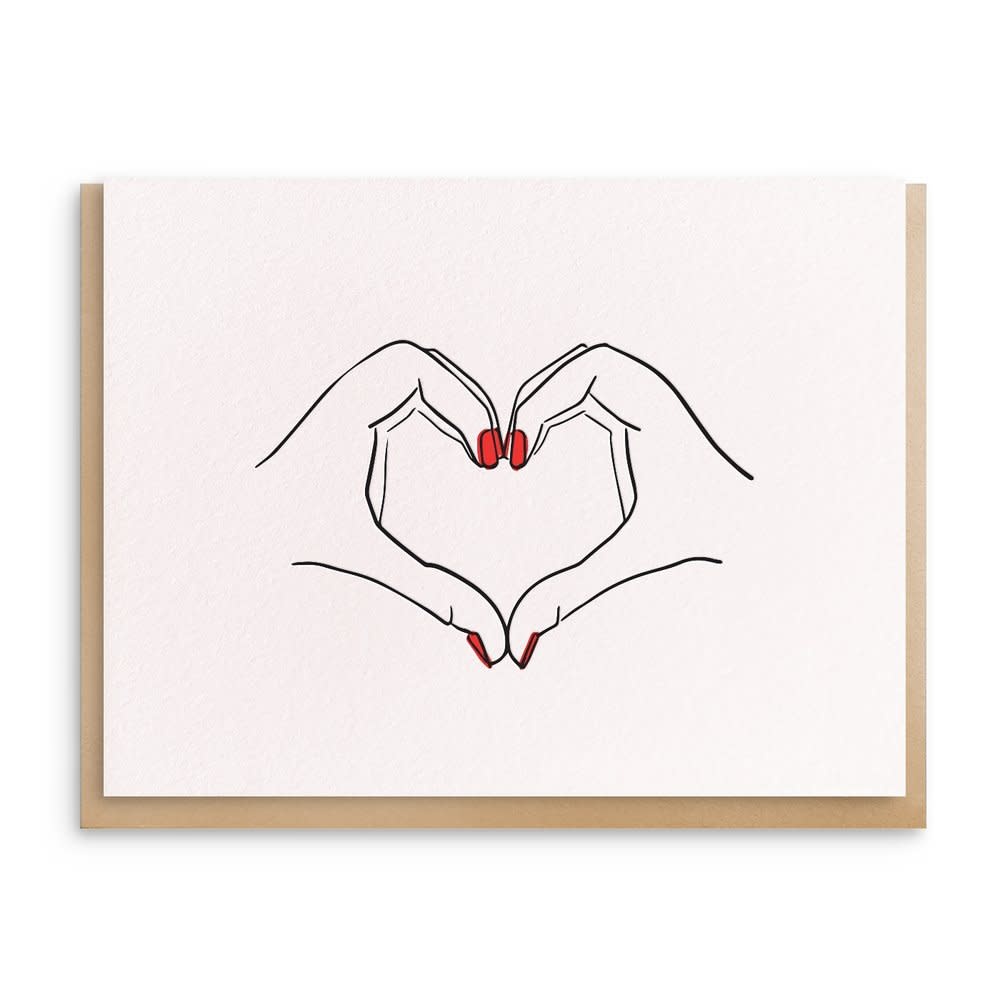 DAPGCLO - Heart Hands Card