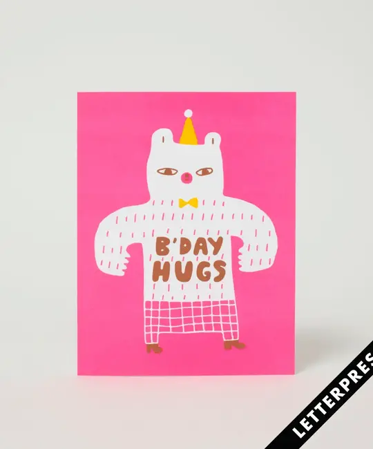 Suzy Ultman - SUU SUUGCBI - Bear Hug Birthday Card
