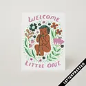 Phoebe Wahl - PW PWGCBA - Welcome Little One Purple Card