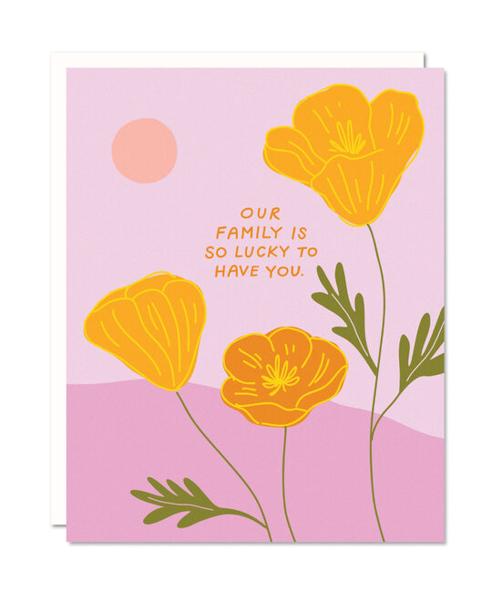 Odd Daughter Paper - OD ODGCPAF - Lucky to Have You Card