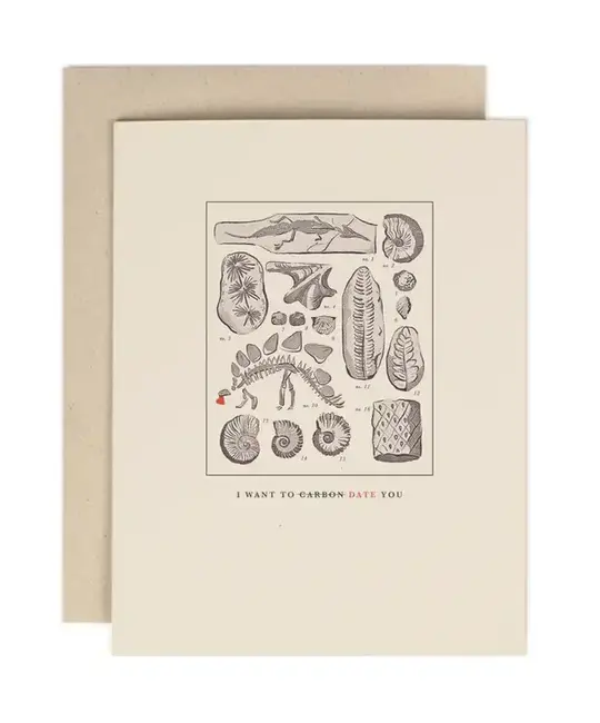 Amy Heitman Illustration - AHI AHIGCLO - Carbon Date You Love Card