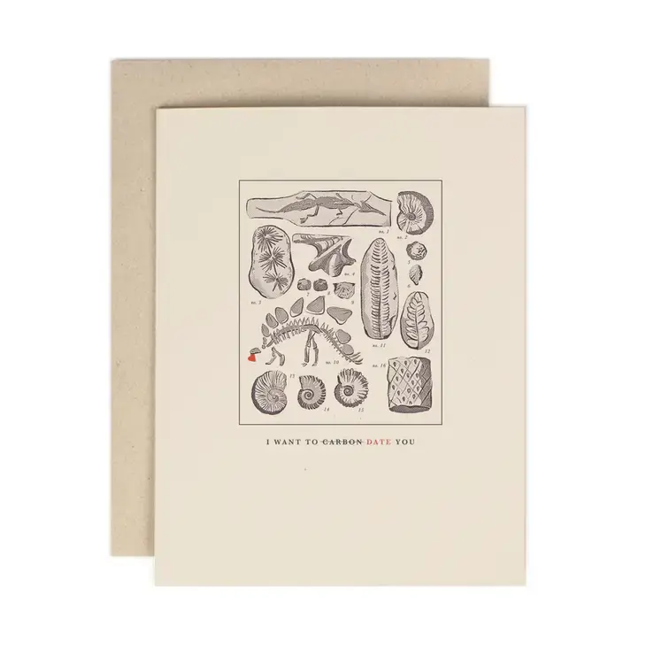 Amy Heitman Illustration - AHI AHIGCLO - Carbon Date You Love Card