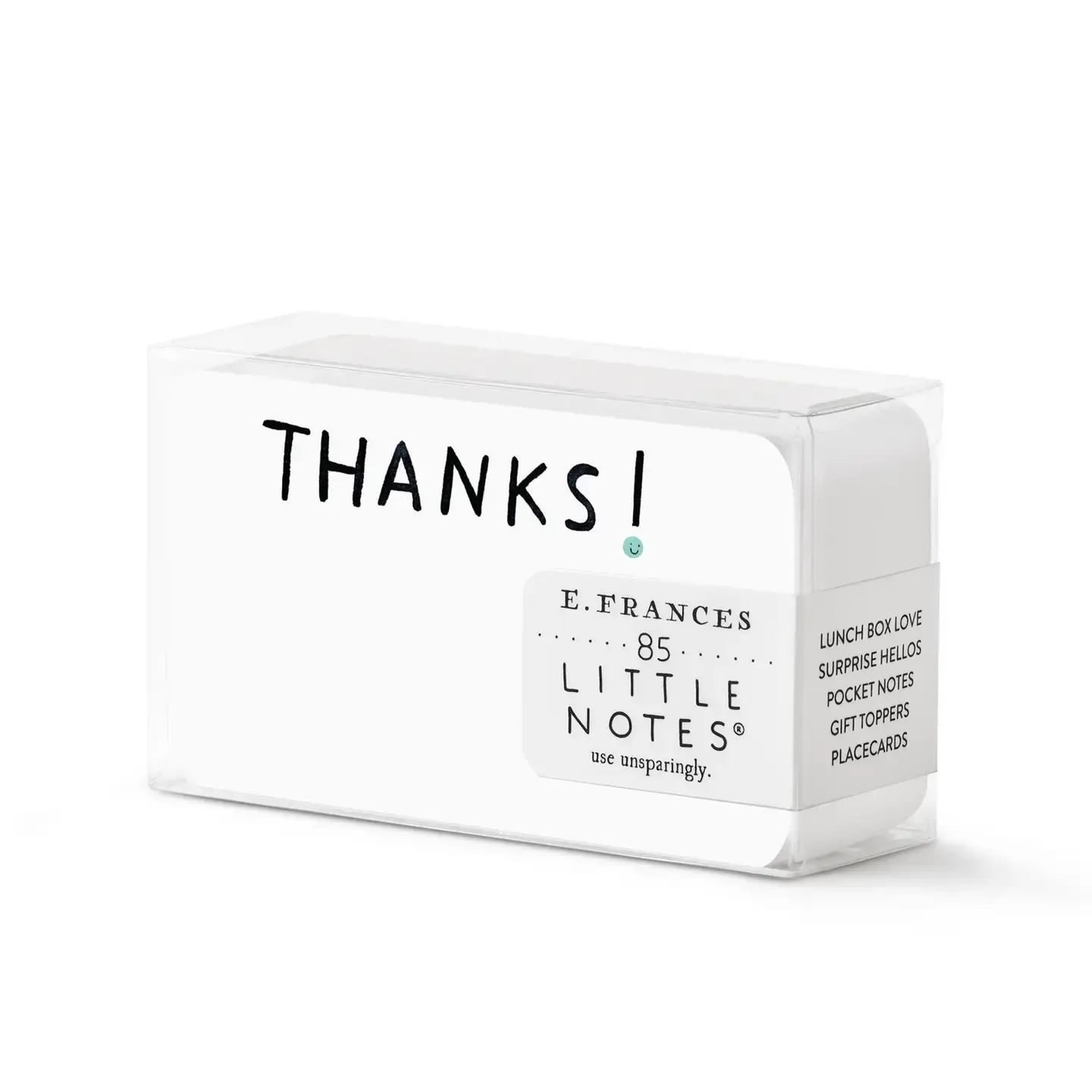 E. Frances Paper Studio - EF EF ECBS - Thanks Little Notes, set of 85