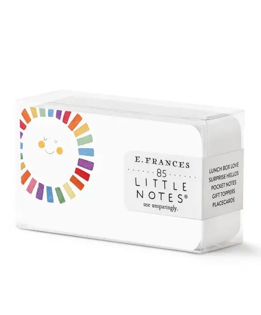 E. Frances Paper Studio - EF EF ECBS - Rainbow Sun Little Notes, set of 85