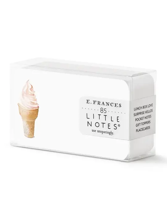 E. Frances Paper Studio - EF EF ECBS - Ice Cream Little Notes, set of 85