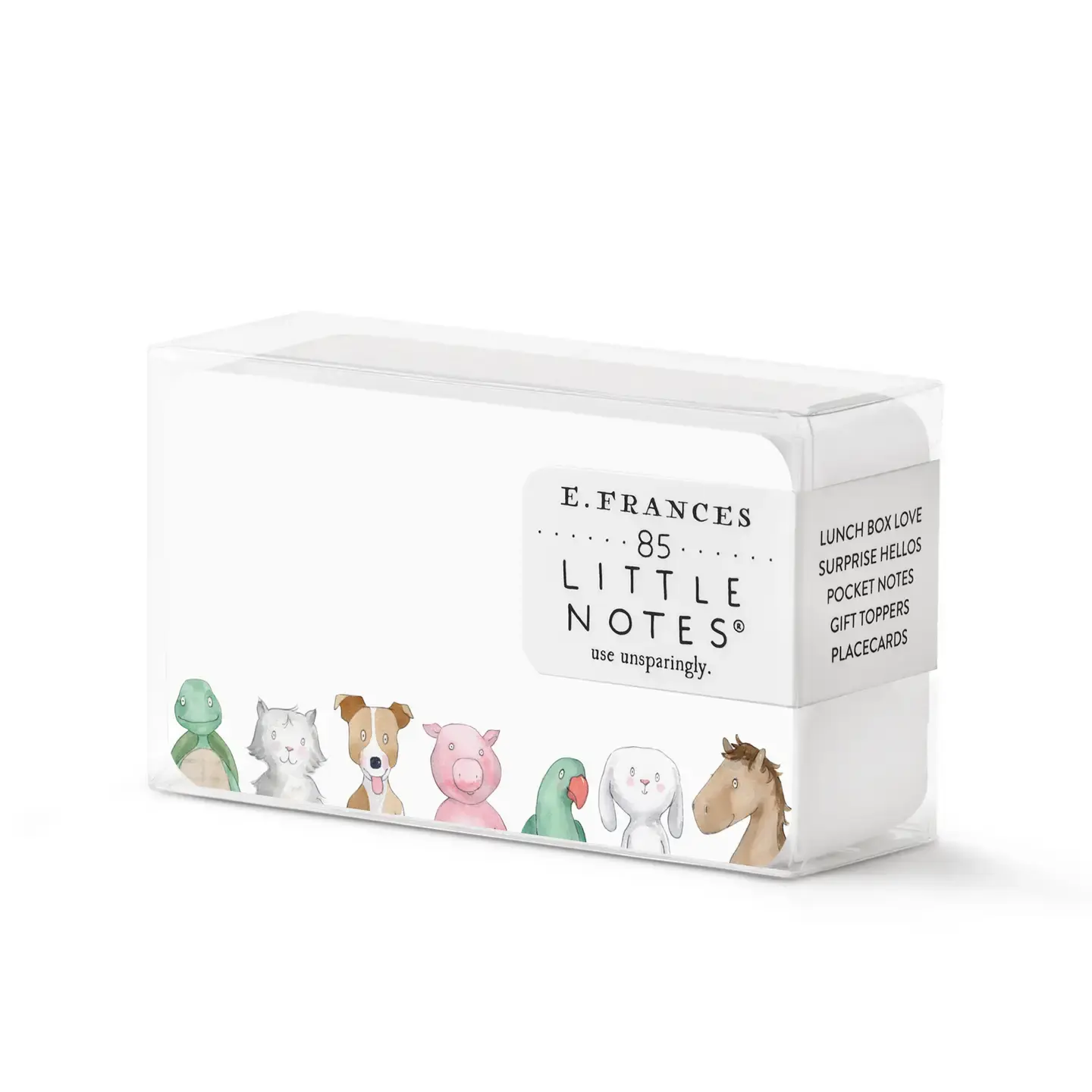 E. Frances Paper Studio - EF EF ECBS - Animal Friends Little Notes, set of 85