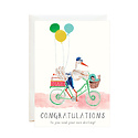 Mr. Boddington's Studio - MB Very Chic Stork (Congratulations Baby Card)
