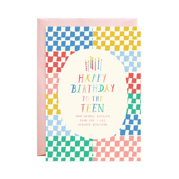 Mr. Boddington's Studio - MB Too Cool for Cake? Teen Birthday Card