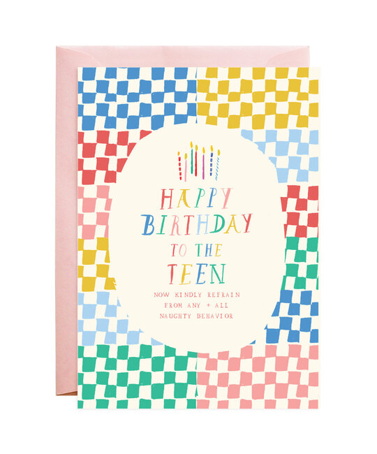 Mr. Boddington's Studio - MB Too Cool for Cake? Teen Birthday Card