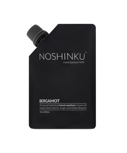 Noshinku Noshinku - Refill Pouch Pocket Sanitizer,  Bergamot