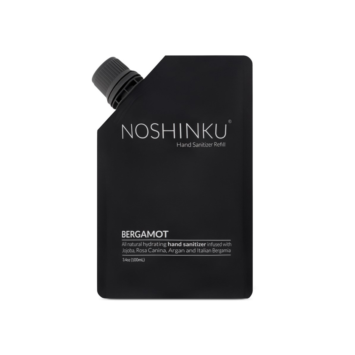 Noshinku Noshinku - Refill Pouch Pocket Sanitizer,  Bergamot