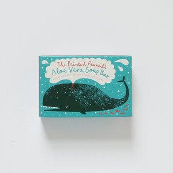 The Printed Peanut - TPP Whale Aloe Vera Unscented Soap Bar