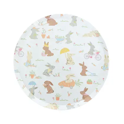 Daydream Society - DAS Daydream Society - Bunnies in The Garden Large Plates