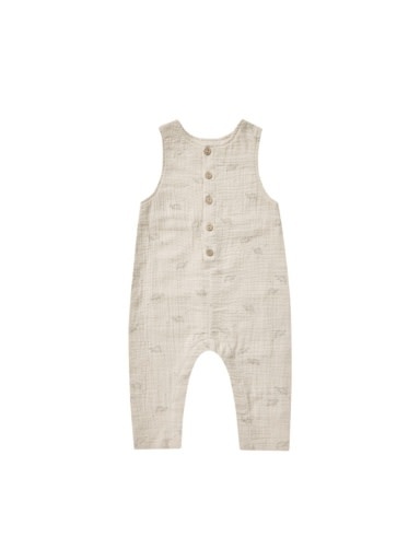 Rylee + Cru Inc. RC BKBC - Turtles Button Jumpsuit